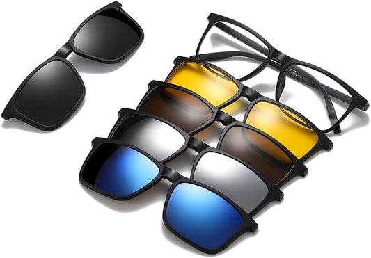 Magic Vision™ | Gafas de Sol Magnéticas 6 en 1